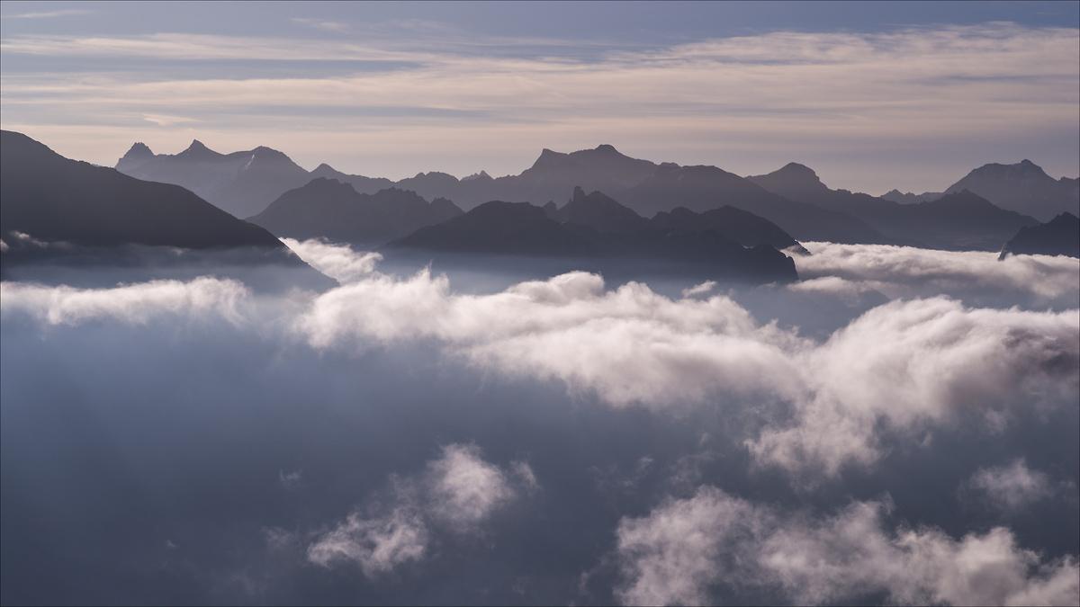Les fabuleuses montagnes flottantes de Tarentaise